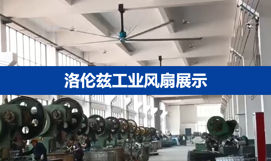 Lorenz Ceiling Fan-Factory Scene